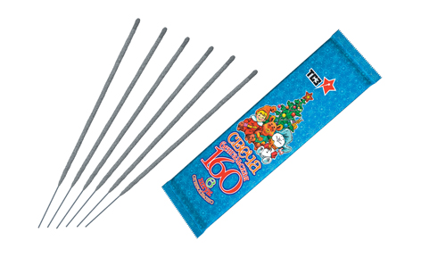  Бенгальские свечи 6 шт 160 мм в пакете  в Хабаровске