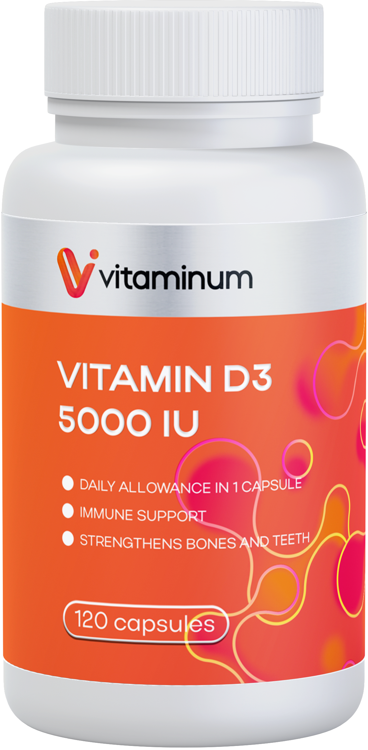  Vitaminum ВИТАМИН Д3 (5000 МЕ) 120 капсул 260 мг  в Хабаровске